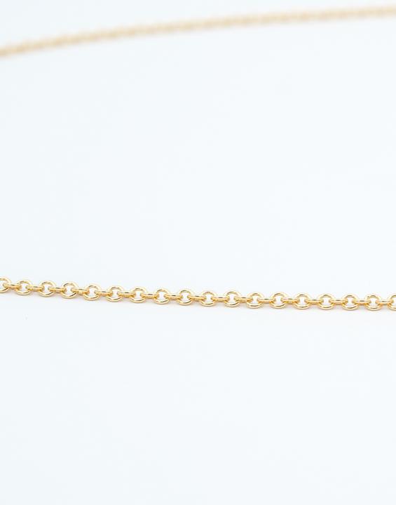 Image du produit Natsumi Schmuck Collier en or jaune 18K/750 Ancre ronde 1.3mm (750/18 K Or jaune, 45 cm)