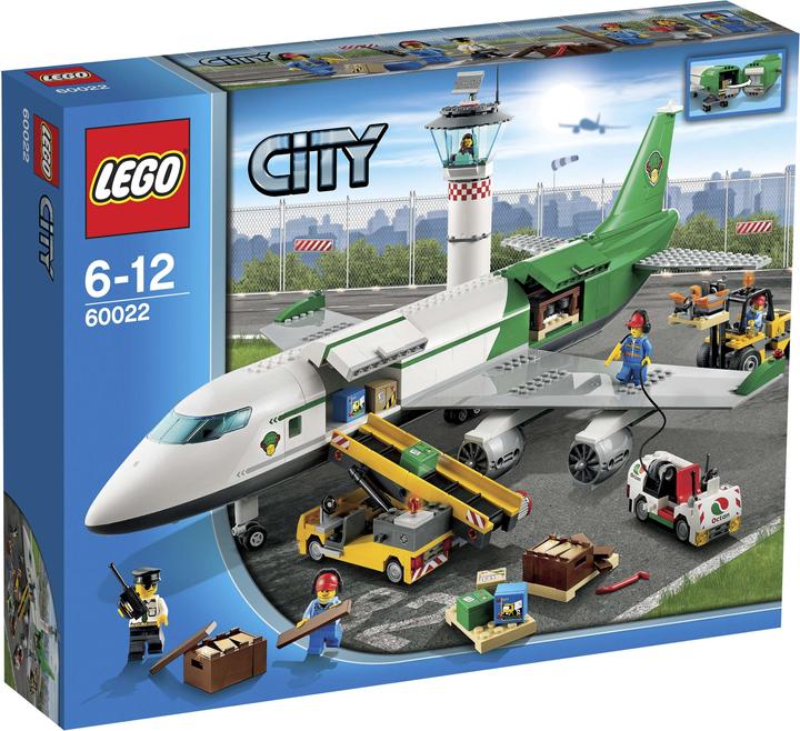 LEGO Città Grande aereo cargo (60022, LEGO City)
