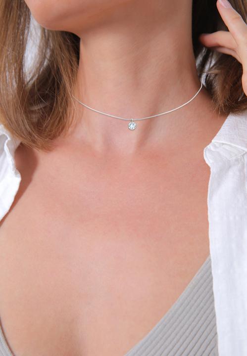Immagine prodotto Elli Girocollo, catena di cristallo (Argento 925, Cristallo di vetro, 36 cm)