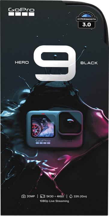 Actual product image GoPro HERO9 Black (24p, Bluetooth, Wi-Fi)