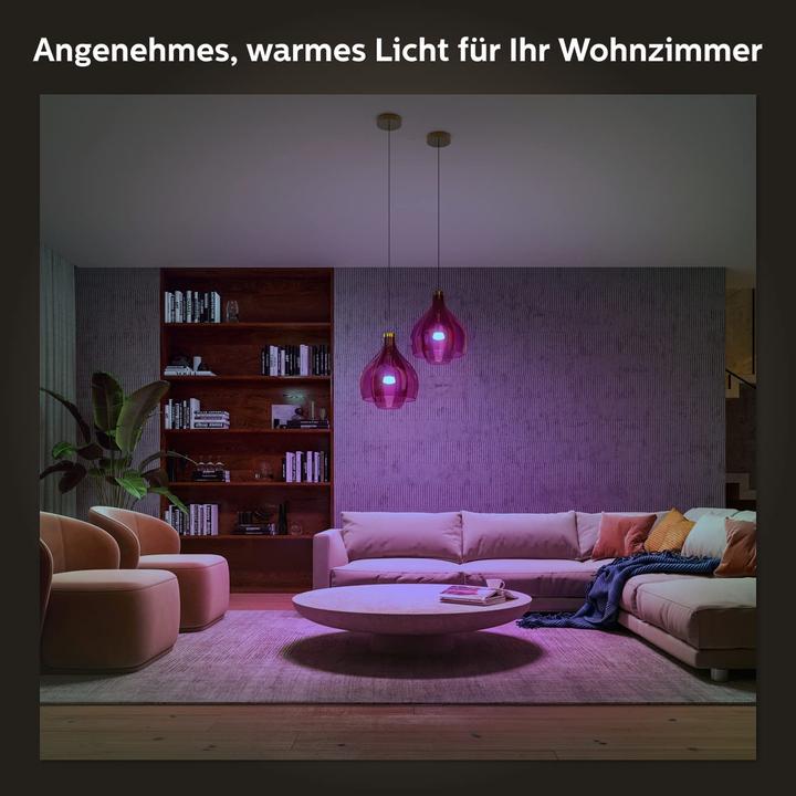 Actual product image Philips Hue White & Color Ambiance BT (E27, 11 W, 1100 lm, 1 x, F)