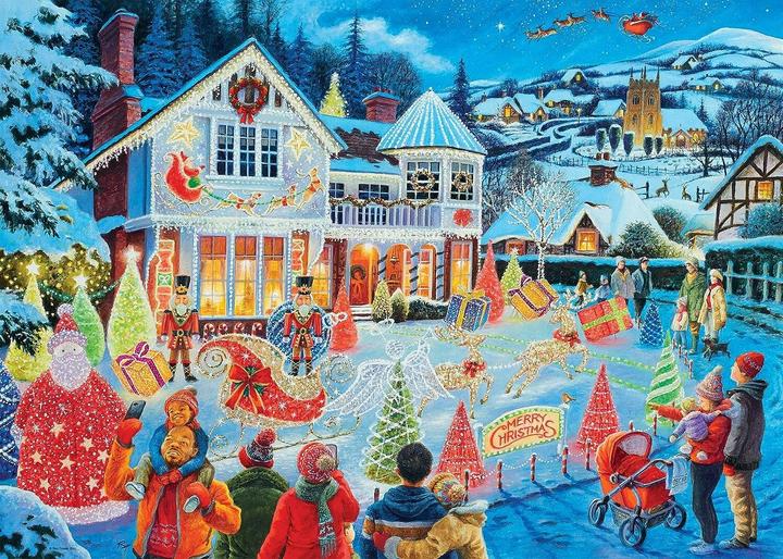 Produktbild Ravensburger The Christmas House (1000 Teile)