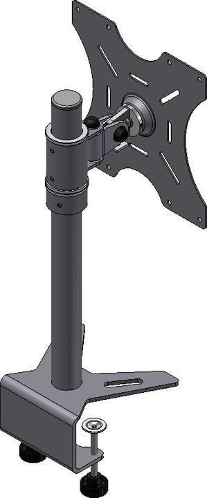 Actual product image edbak MSV1 table mount up to 15 kg - Black (Table, 46")