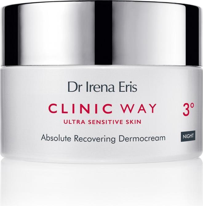 Dr Irena Eris Dr. Irea ERIS, Klinik Way 3 °, Dermokrem umfasst umfassend 50+, 50 ml (50 ml, Nachtcreme, SPF 50+)
