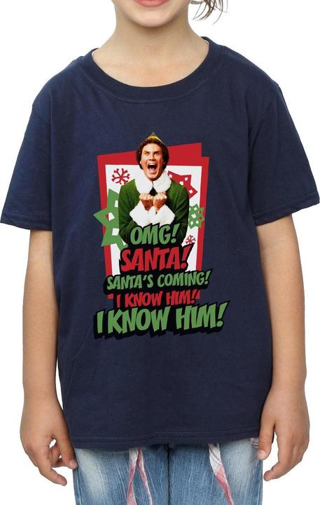 Image du produit Elf - T-shirt OMG SANTA - Fille (140, 146)