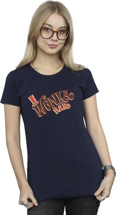 Immagine prodotto Willy Wonka & the Chocolate Factory Bar Logo Maglietta Donna (S)