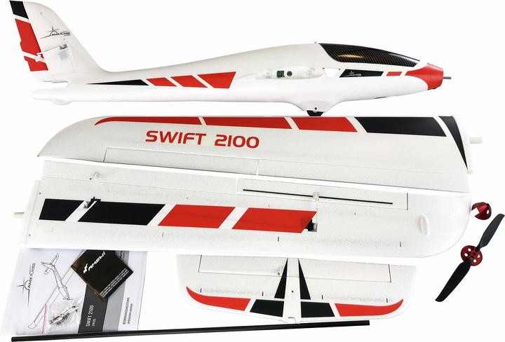 Actual product image Amewi AMXPlanes Swift 2100 Motorglider EPO PNP (Powered glider)