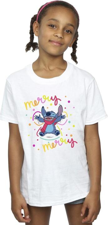 Image du produit Disney - T-shirt LILO & STITCH MERRY RAINBOW - Fille (152, 158)