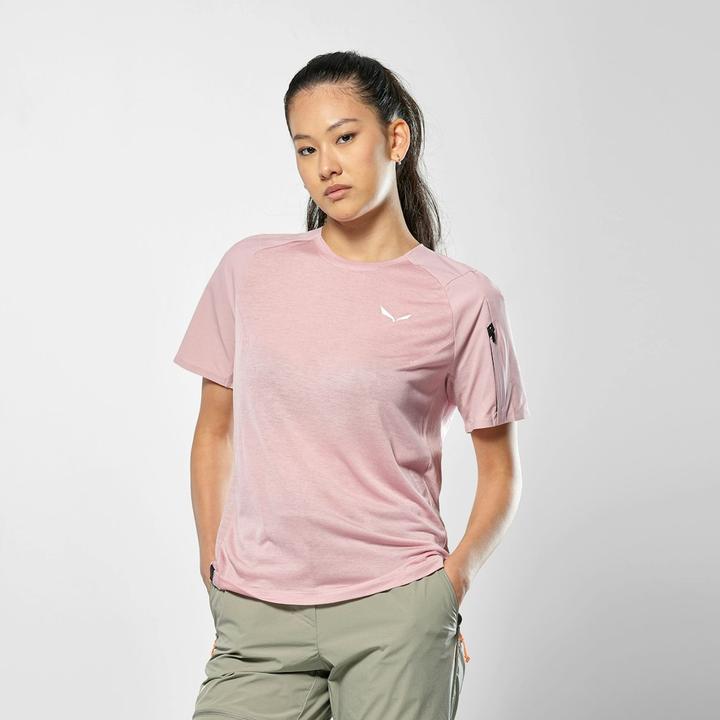 Actual product image Salewa Puez Merino Hybrid T-Shirt Women (40, 46, L)