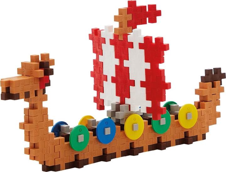 Immagine prodotto Plus-Plus 100 blocchi da costruzione creativi nave vichinga