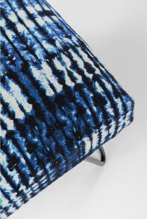 Actual product image Kare Design Bench Desna Patchwork Blue 80cm (80 cm)