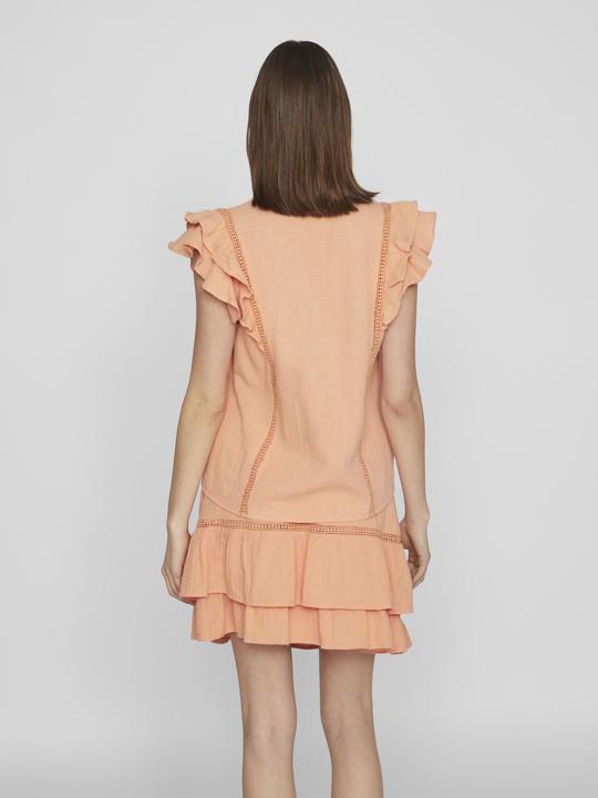 Actual product image Vila Ruched top with short sleeves (40)