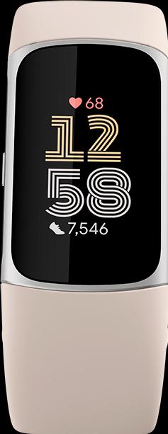 Productafbeelding Fitbit Lading 6, zilver (36.73 mm)