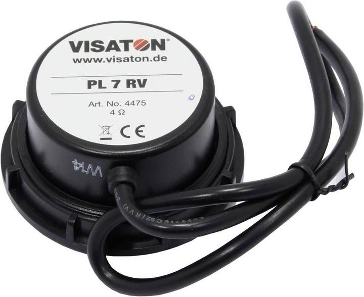 Actual product image Visaton Built-in speaker 7 cm PL 7 RV - 8 Ohm