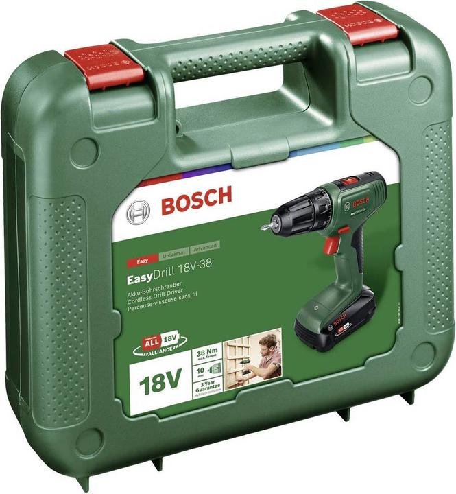 Actual product image Bosch Home & Garden EasyDrill 18V-38 (Rechargeable battery operated)