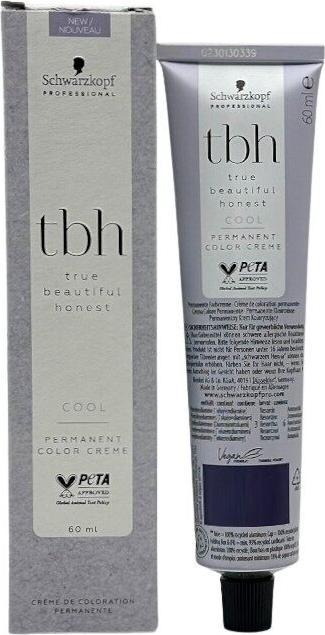 Actual product image Schwarzkopf Professional Schwarzkopf True Beautiful Honest - Tbh 7-49 C Medium Blonde Beige Violet 60 ml (Violet, Blond, Beige)