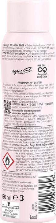 Produktbild Taft Overnight Wellen Wunder (150 ml)