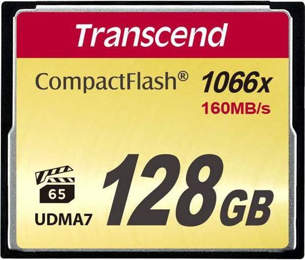 Immagine prodotto Transcend Scheda CompactFlash Premium (128 GB, CF)