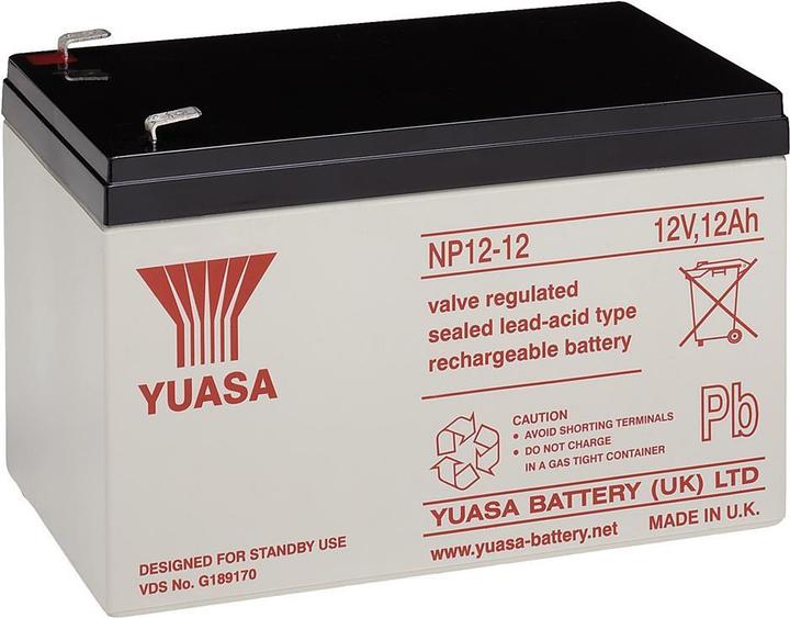 Yuasa NP12-12 Sealed lead acid (VRLA) (12 V, 12 Ah)