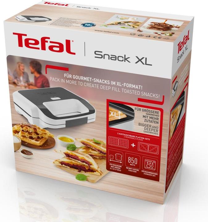 Actual product image Tefal Snack XL SW7011 Sandwich Toaster (EU plug)