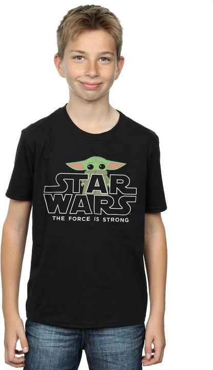 Actual product image Star Wars Boys The Mandalorian The Child Strong T-Shirt (128)