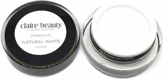 Produktbild Claire Beauty French Gel Weiss (14 ml)