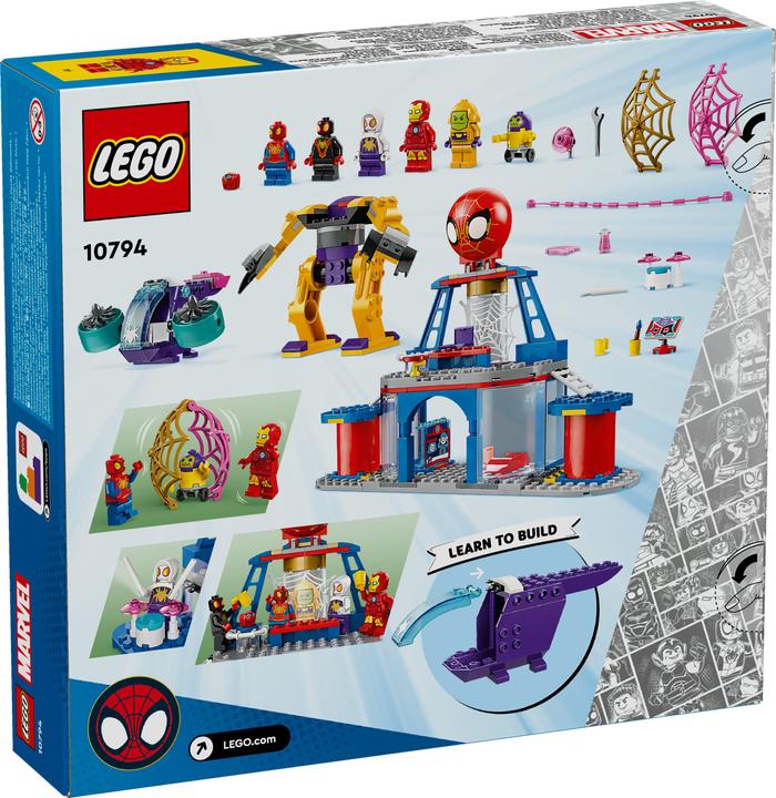 Produktbild LEGO Das Hauptquartier von Spideys Team (10794, LEGO Marvel)