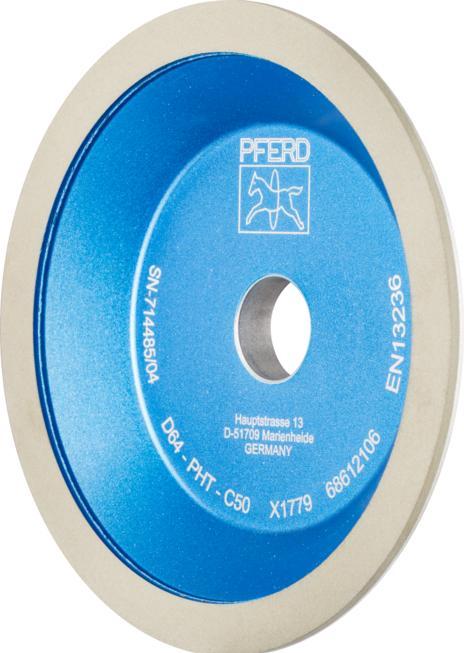 Produktbild Pferd Diamant-Schleifwerkzeug 12A2/45° 125-10-2-20 D 64 PHT C50 (C 50)