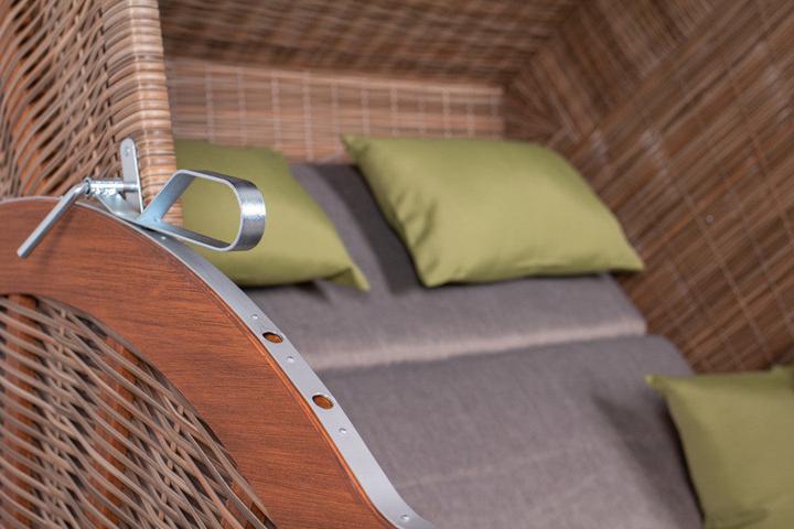 Immagine prodotto dekoVries Strandkorb Comfort XL griseum
