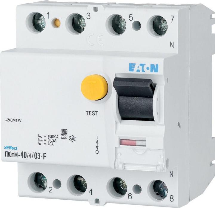 Actual product image Eaton Moeller) RCD switch FRCMM-25/4/003-G/F