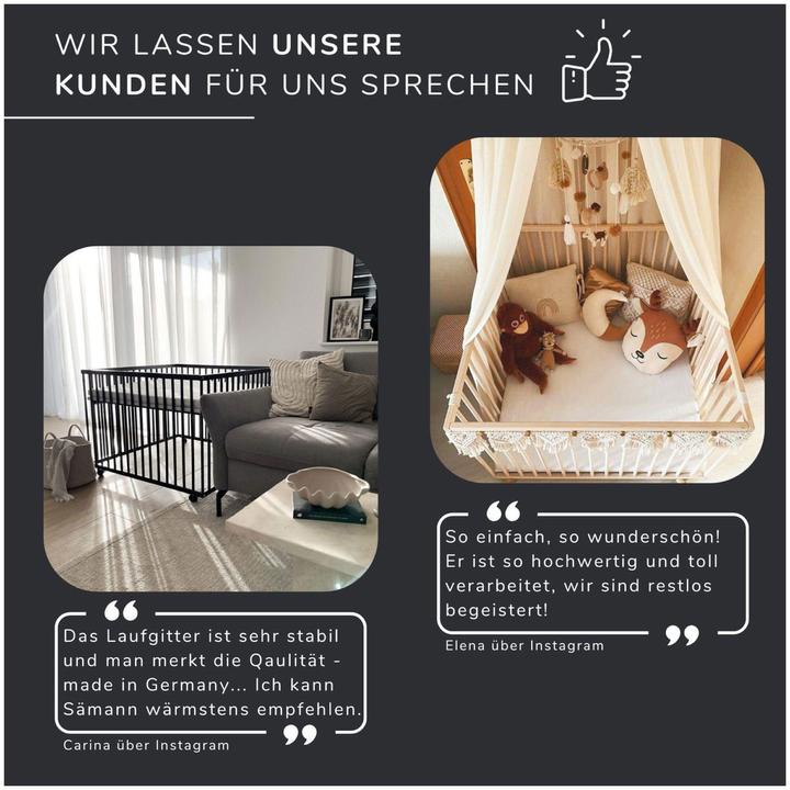 Produktbild Sämann Laufgitter 6 eckig