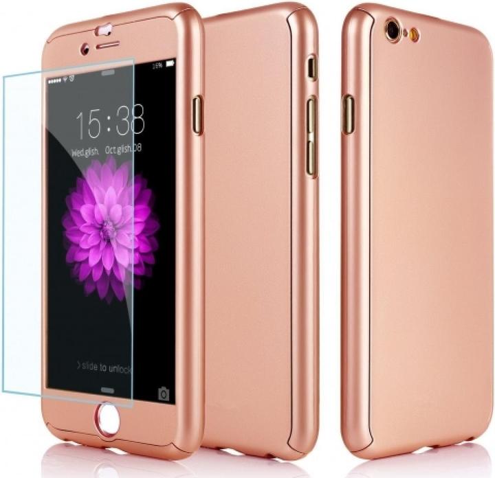 Productafbeelding Floveme 360 graden kogelvrij glas case iPhone 6/6S all-round bescherming (1 Stuk, Apple iPhone 6s)