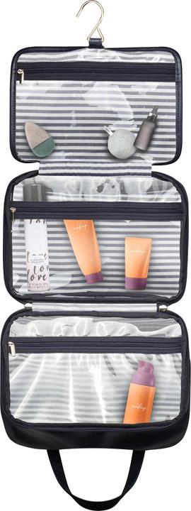 Produktbild Cimi Gillian Jones - Organizer Cosmetic bag w. hangup function - Dark blue/white stripes