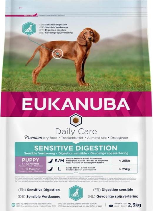 Image du produit Eukanuba Euk DailyCare Puppy Sensitive Digestion 2,3 kg (2300 g)