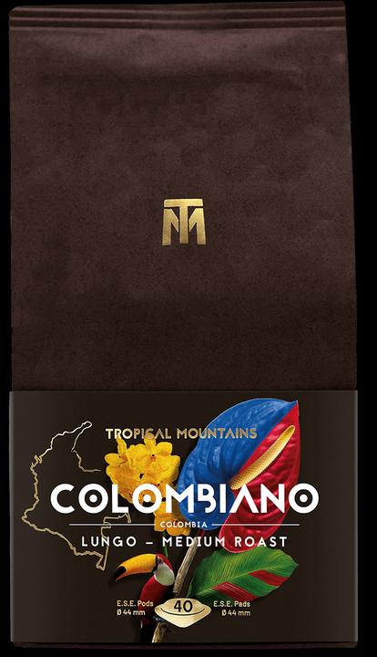 Produktbild Tropical Mountains COLOMBIANO Lungo Bio Fair Trade (40 x Port.)