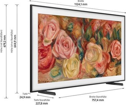 Immagine prodotto Samsung TV GQ50LS03DAU TV con cornice da 50" (2024) (50", LS03D, QLED, 4K, 2024)