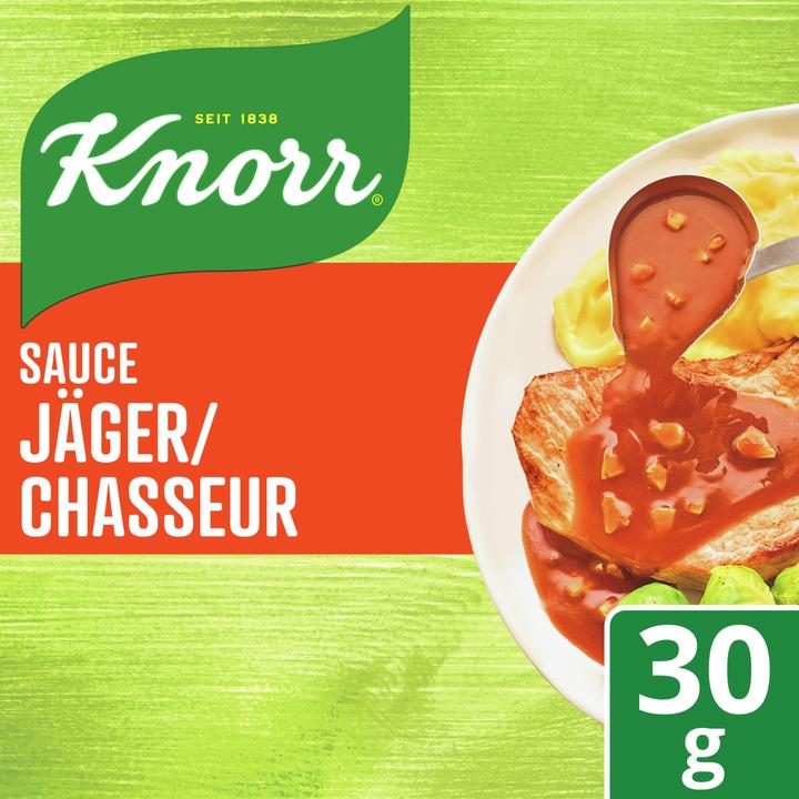 Image du produit Knorr Sauce chasseur en sachet, épice classique, pour assaisonner la viande & les pommes de terre (30 g)