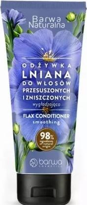 Barwa Color: Natural Linen Strengthening Conditioner For Weak And Brittle Hair 200Ml (200 ml)