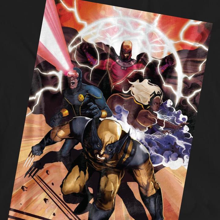 Actual product image Unisex Adult X-Men Team Attack T-Shirt (S)