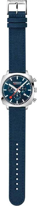 Actual product image Mondaine Grand Cushion (Chronograph, 41 mm)