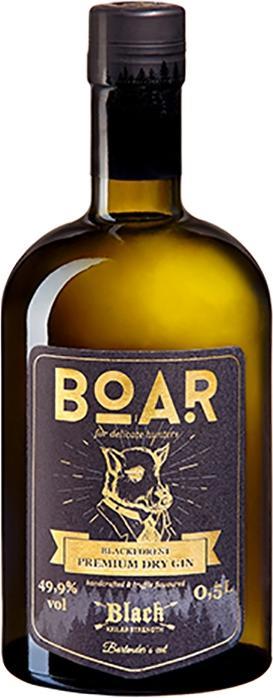 Actual product image Boar Gin Black Edition Gin from Germany