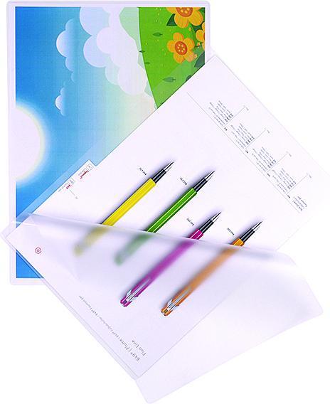 Produktbild Office Products Folie zum Laminieren, A4, 2x125 Mikron, glänzend, 100 Stk., transparent (A4, 100 Stück, 250 µm)