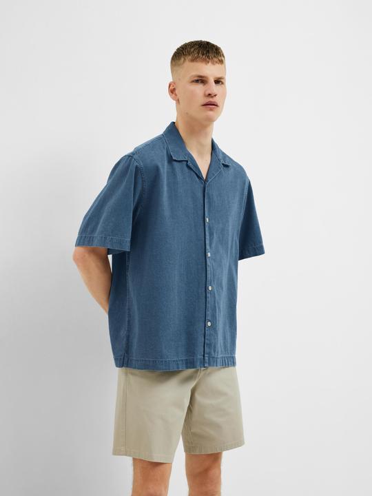 Immagine prodotto Selected Homme Camicia in denim a maniche corte (S)