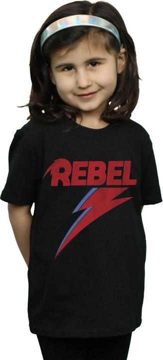 Image du produit David Bowie - T-shirt DISTRESSED REBEL - Fille (128)