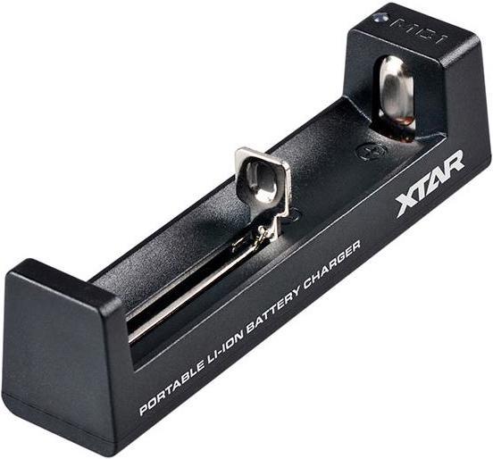 Produktbild Xtar MC1P Micro USB Ladegerät, Li-Ion, 1 slot, Display (1 Stk., 18650, Ladegerät inkl. Akku)