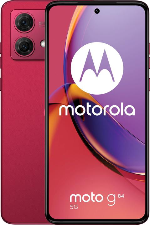 Motorola DUPLIKAT Moto G84 5G 8/256GB Viva Magenta (256 GB, Viva Magenta, 6.50", Hybrid Dual SIM, 50 Mpx, 5G)