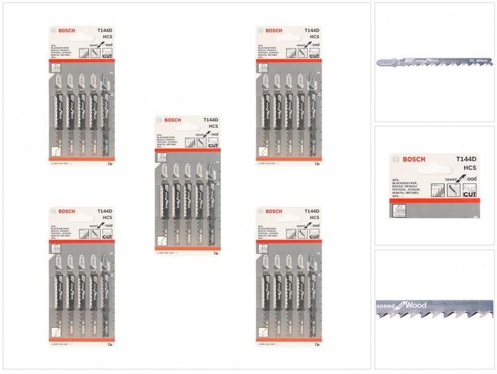 Actual product image Bosch Professional Zubehör T 144 D, pack of 25