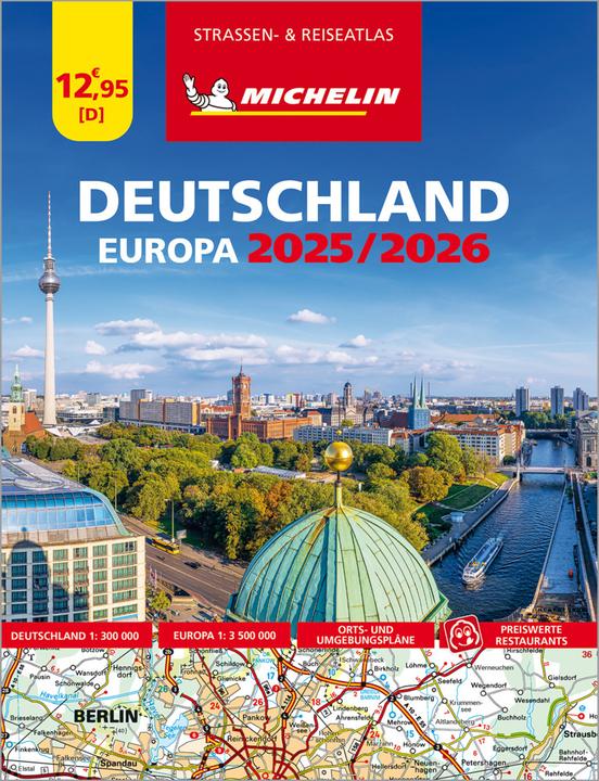 Image du produit Michelin Routes Allemagne Europe 2025/26