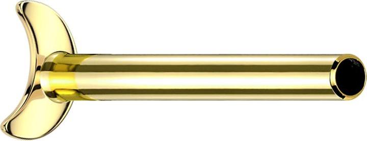 Immagine prodotto Star Piercing Asta per Labret Micro Threadless Moon placcata oro (Titanio G23, senza ottone)