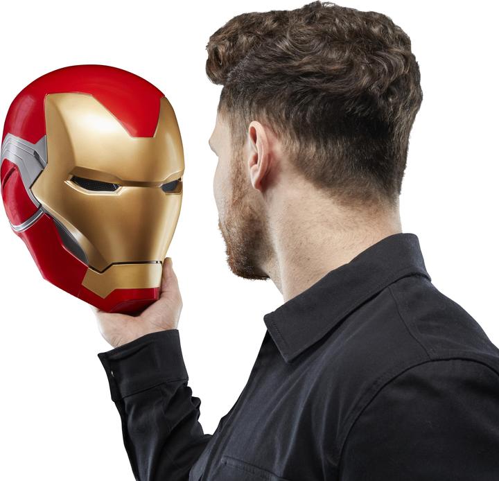 Produktbild Hasbro Avengers: Endgame Marvel Legends Elektronischer Helm Iron Man Mark LXXXV
